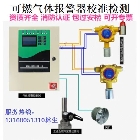 东莞可燃气体探测器校准检测